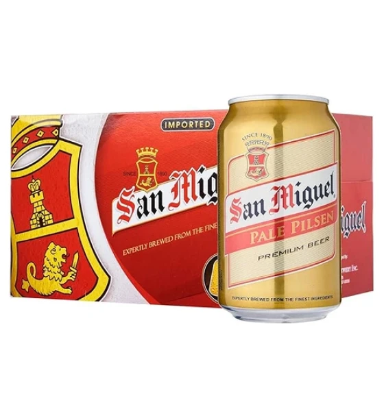 San Miguel Pale Pilsen Can 24 x 330ml | ABV 5%